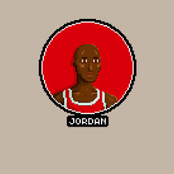 Свитшот хлопковый мужской Retro Jordan, цвет: миндальный — фото 2
