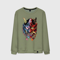 Мужской свитшот Два лица