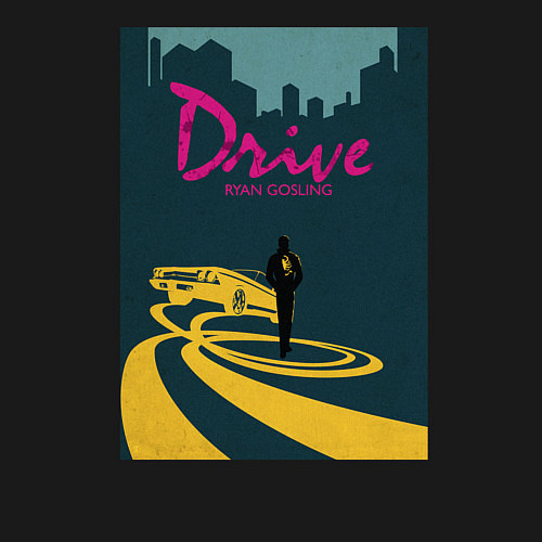 Мужской свитшот Drive / Черный – фото 3