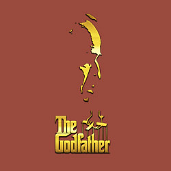 Свитшот хлопковый мужской Крестный отец the godfather, цвет: кирпичный — фото 2
