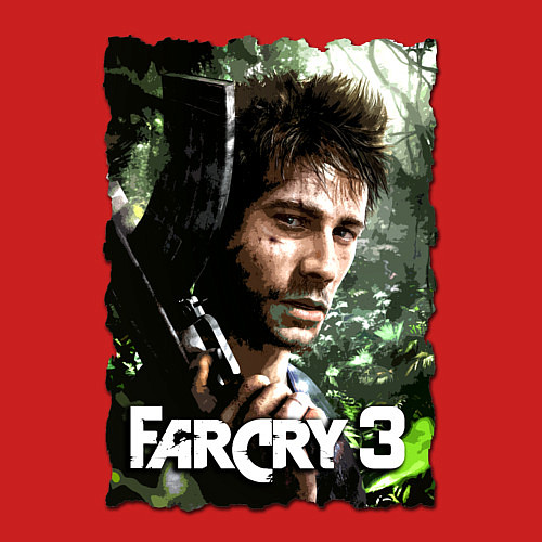 Мужской свитшот Farcry3 / Красный – фото 3