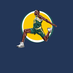 Свитшот хлопковый мужской Shawn Kemp, цвет: тёмно-синий — фото 2