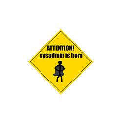 Свитшот хлопковый мужской Attention! Sysadmin is here!, цвет: белый — фото 2