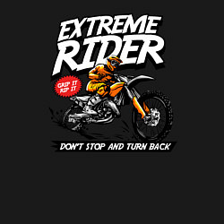 Свитшот хлопковый мужской Extreme Rider, цвет: черный — фото 2
