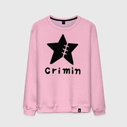 Свитшот хлопковый мужской Crimin бренд One Piece, цвет: светло-розовый
