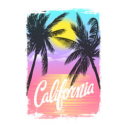 Свитшот хлопковый мужской California, цвет: белый — фото 2