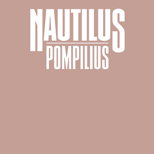 Мужской свитшот Nautilus Pompilius логотип / Пыльно-розовый – фото 3