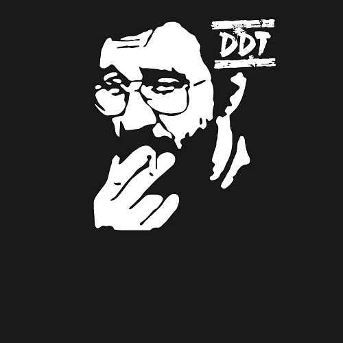 Мужской свитшот DDT Юрий Шевчук / Черный – фото 3