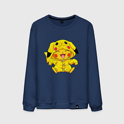 Мужской свитшот Милый пикачу