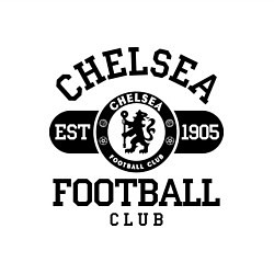 Свитшот хлопковый мужской Chelsea Football Club, цвет: белый — фото 2