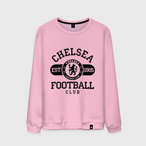 Мужской свитшот Chelsea Football Club / Светло-розовый – фото 1