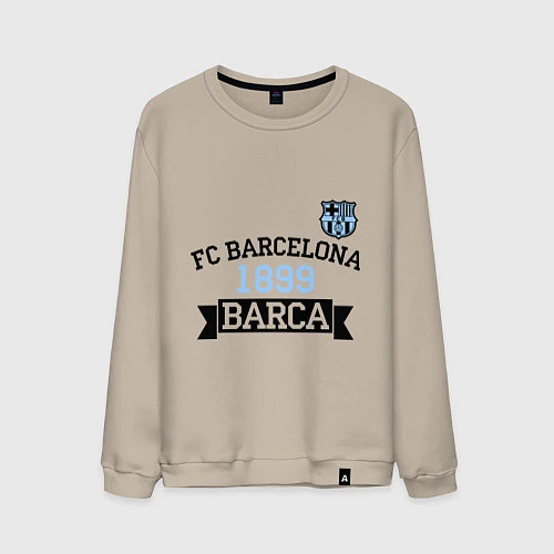 Мужской свитшот Barca 1899 / Миндальный – фото 1