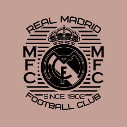 Свитшот хлопковый мужской Real Madrid MFC, цвет: пыльно-розовый — фото 2