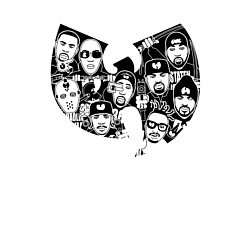 Свитшот хлопковый мужской Wu-Tang Clan, цвет: белый — фото 2