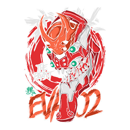 Мужской свитшот EVA 02 / Белый – фото 3