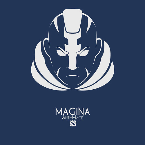 Мужской свитшот Anti-Mage из Доты 2 Magina / Тёмно-синий – фото 3