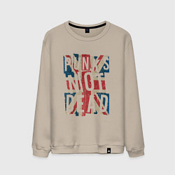 Мужской свитшот Punks not dead