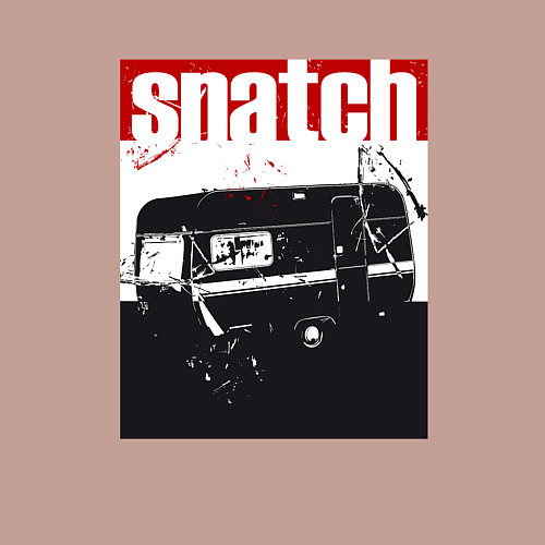 Мужской свитшот Большой куш Гай Ричи / Пыльно-розовый – фото 3