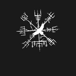 Свитшот хлопковый мужской VEGVISIR РУНЫ RUNES Z, цвет: черный — фото 2