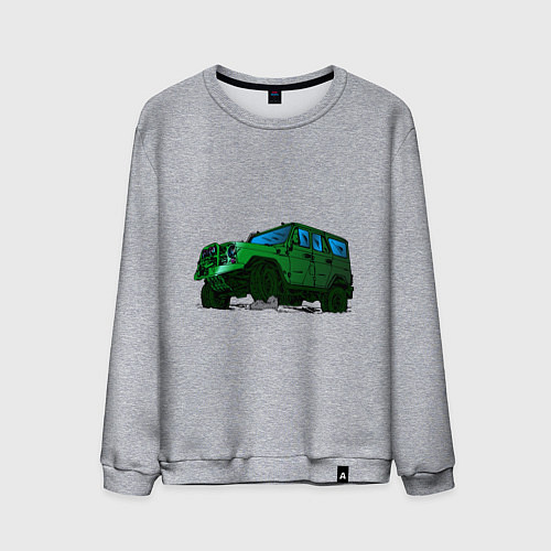 Мужской свитшот УАЗ Хантер I Hunter / Меланж – фото 1