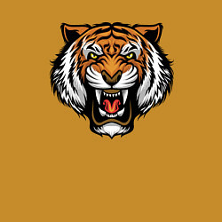 Свитшот хлопковый мужской Angry Tiger, цвет: горчичный — фото 2