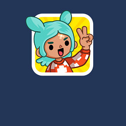 Свитшот хлопковый мужской Icon Toca Boca, цвет: тёмно-синий — фото 2