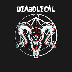 Свитшот хлопковый мужской Diabolical, цвет: черный — фото 2