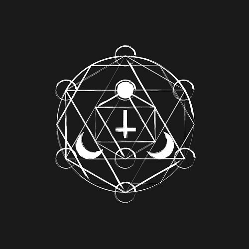Мужской свитшот Occult Mandala / Черный – фото 3