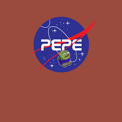 Свитшот хлопковый мужской Pepe Pepe space Nasa, цвет: кирпичный — фото 2