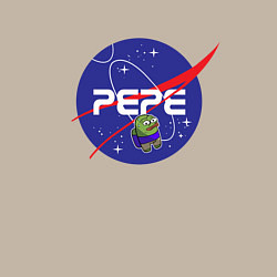 Свитшот хлопковый мужской Pepe Pepe space Nasa, цвет: миндальный — фото 2