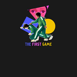 Свитшот хлопковый мужской The first game, цвет: черный — фото 2