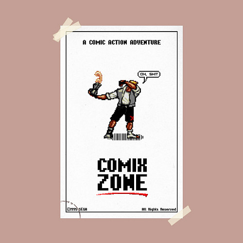 Мужской свитшот Comixzone / Пыльно-розовый – фото 3