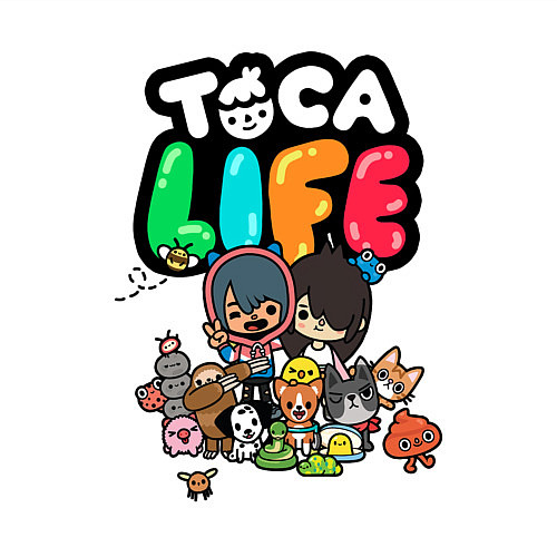 Мужской свитшот Toca Life / Белый – фото 3