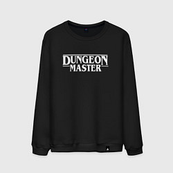 Мужской свитшот DUNGEON MASTER ГАЧИМУЧИ БЕЛЫЙ