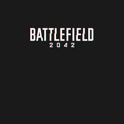 Свитшот хлопковый мужской BATTLEFIELD 2042 LOGO GLITCH, цвет: черный — фото 2