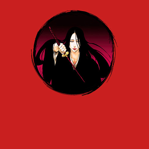 Мужской свитшот Банкай Унаханы Блич / Красный – фото 3