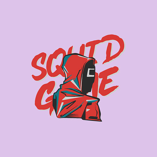 Мужской свитшот Squid Overseer / Лаванда – фото 3