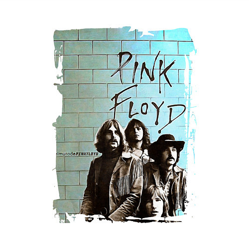 Мужской свитшот PINK FLOYD, постер / Белый – фото 3