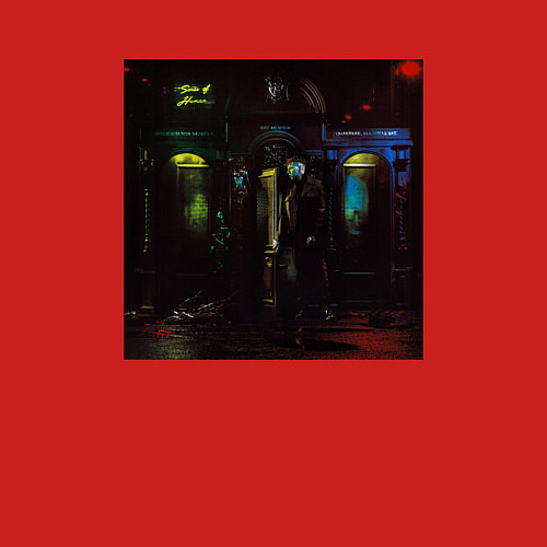 Мужской свитшот MARKUL SENSE OF HUMAN / Красный – фото 3