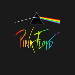 Свитшот хлопковый мужской PINK FLOYD COLOR LOGO, цвет: черный — фото 2