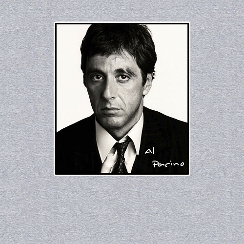 Мужской свитшот Аль Пачино Al Pacino / Меланж – фото 3