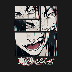 Свитшот хлопковый мужской Кейсуке Токийские Мстители, цвет: черный — фото 2