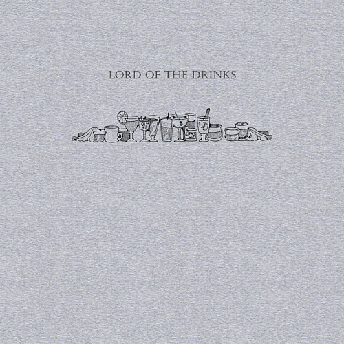 Мужской свитшот Lord Of The Drinks / Меланж – фото 3