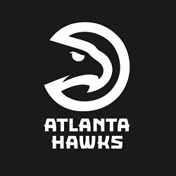 Свитшот хлопковый мужской Атланта Хокс, Atlanta Hawks, цвет: черный — фото 2