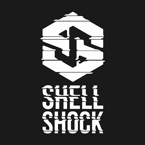 Мужской свитшот SHLSHK Glitched Logo Collection / Черный – фото 3