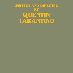 Свитшот хлопковый мужской Directed by Quentin Tarantino, цвет: авокадо — фото 2