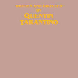 Свитшот хлопковый мужской Directed by Quentin Tarantino, цвет: пыльно-розовый — фото 2