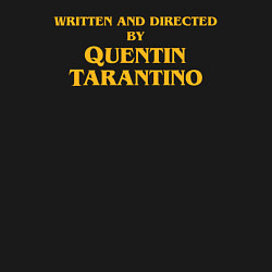 Свитшот хлопковый мужской Directed by Quentin Tarantino, цвет: черный — фото 2