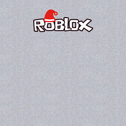 Свитшот хлопковый мужской Logo RobloX, цвет: меланж — фото 2