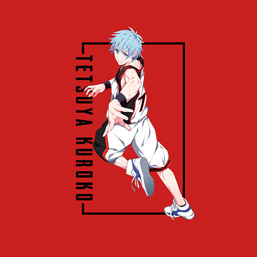 Мужской свитшот Бакскетбол Куроко Тэцуя Куроко / Красный – фото 3